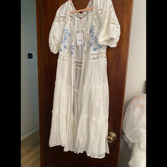 Free People Dresses & Skirts - Free people kimono/dress xs